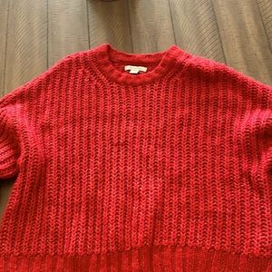 Women’s American Eagle size small red crew-neck sweater